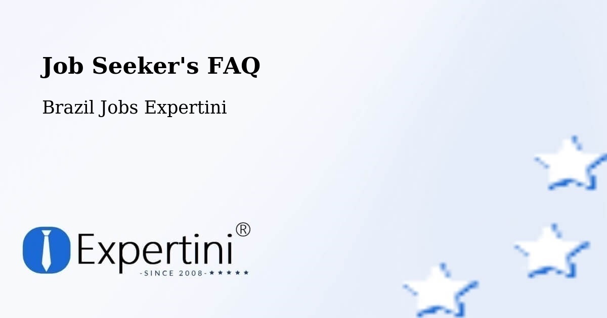 Job Seeker FAQ – Muricilândia - Brazil Jobs Expertini