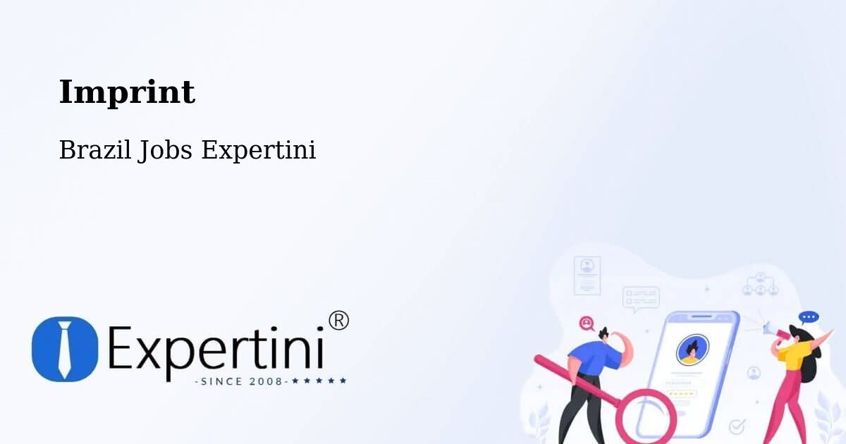 Imprint – Muricilândia - Brazil Jobs Expertini